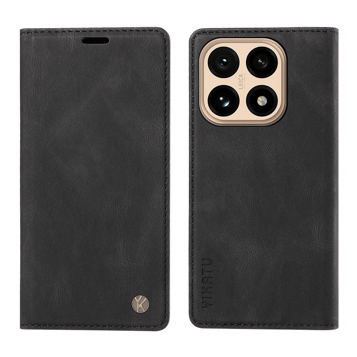 YIKATU For Xiaomi 15T Leather Cover  YK-004 Skin-Touch Wallet Phone Cases