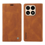 YIKATU For Xiaomi 15T Leather Cover  YK-004 Skin-Touch Wallet Phone Cases