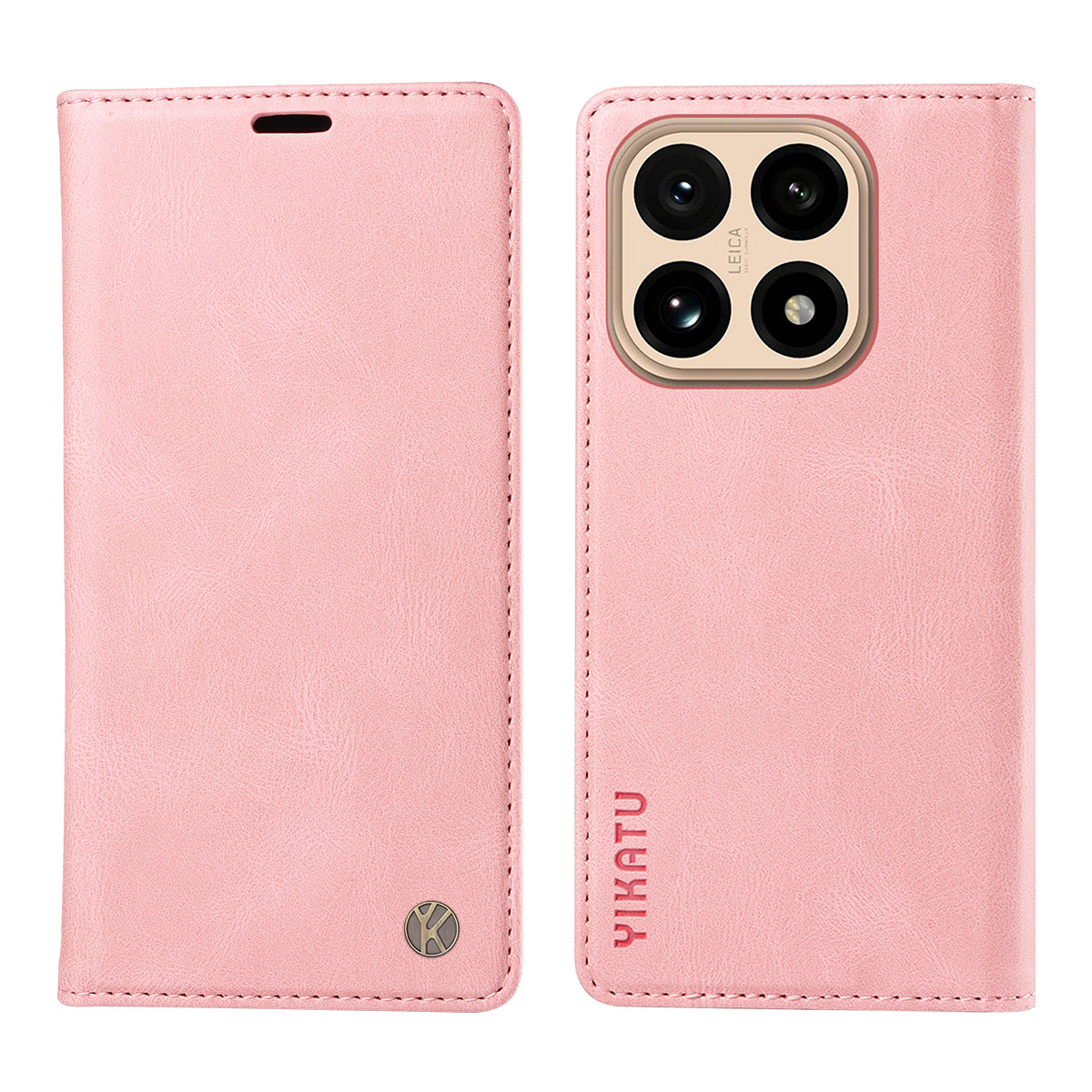 YIKATU For Xiaomi 15T Leather Cover  YK-004 Skin-Touch Wallet Phone Cases