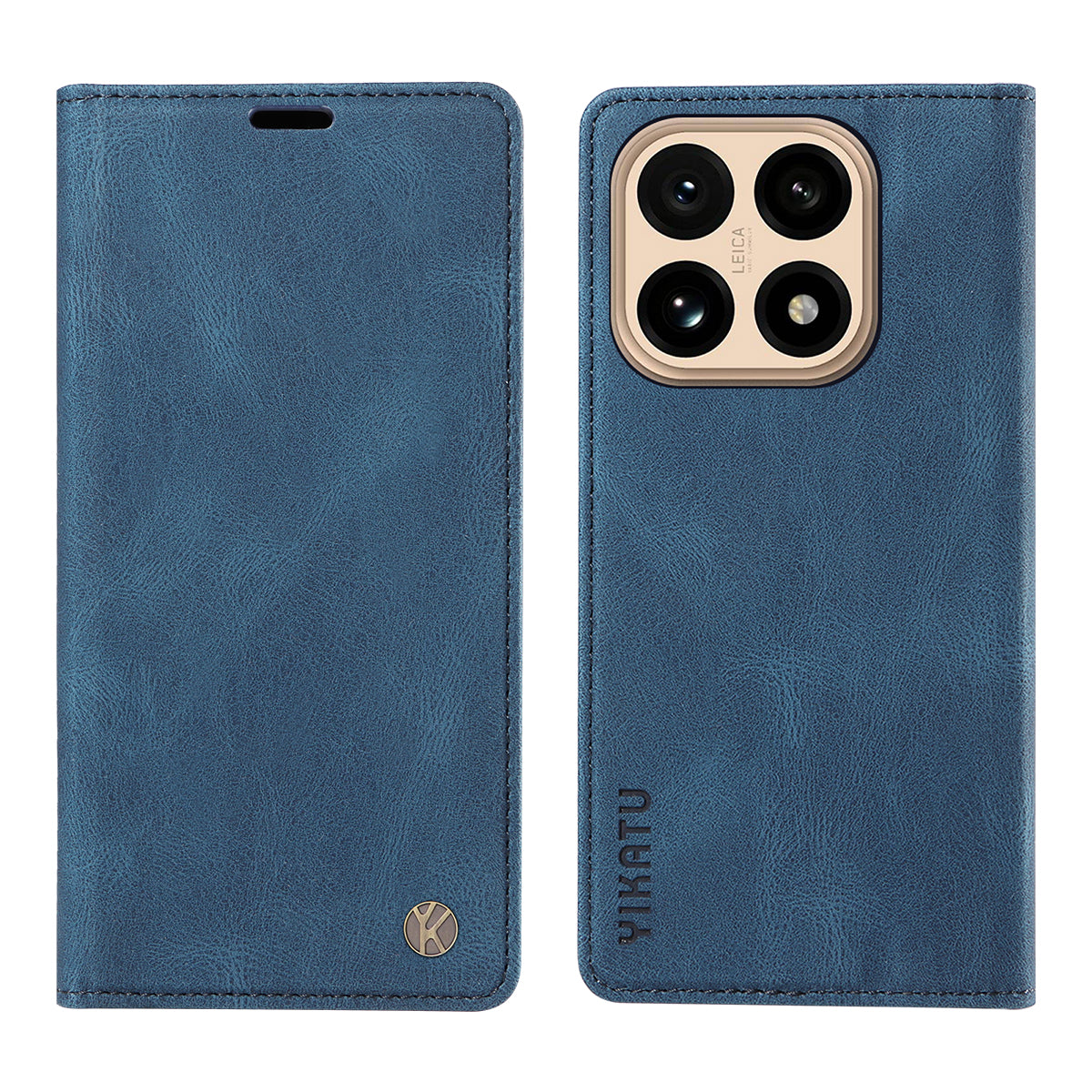 YIKATU For Xiaomi 15T Leather Cover  YK-004 Skin-Touch Wallet Phone Cases