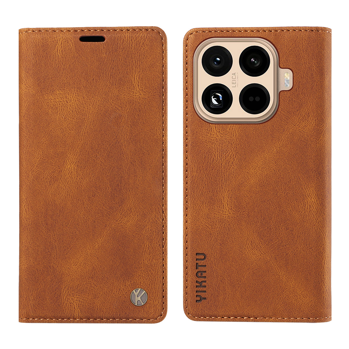YIKATU Läderfodral För Xiaomi 15T Pro YK-004 Plånboksfodral med beröringsskydd