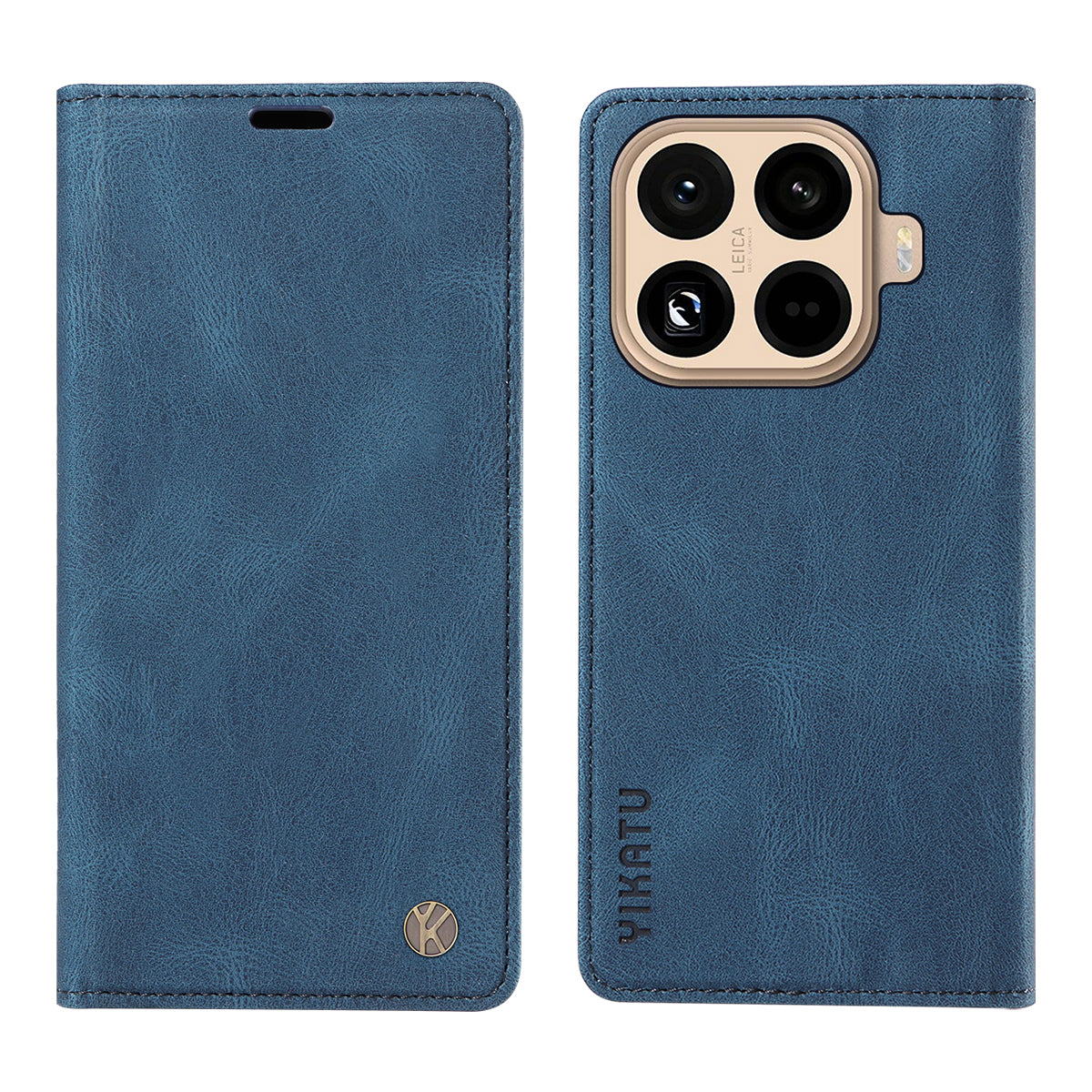YIKATU Läderfodral För Xiaomi 15T Pro YK-004 Plånboksfodral med beröringsskydd