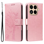 For Xiaomi 15T Pro Phone Case with Stand Cat Tree Pattern Leather Wallet Mobile Cover