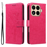 For Xiaomi 15T Pro Phone Case with Stand Cat Tree Pattern Leather Wallet Mobile Cover