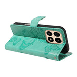 For Xiaomi 15T Wallet Case Floral Butterfly Imprinted Leather Phone Cover Stand