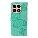 For Xiaomi 15T Wallet Case Floral Butterfly Imprinted Leather Phone Cover Stand