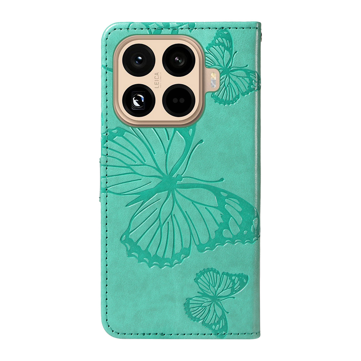 For Xiaomi 15T Pro Wallet Case Floral Butterfly Imprinted Leather Phone Cover Stand