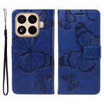 For Xiaomi 15T Pro Wallet Case Floral Butterfly Imprinted Leather Phone Cover Stand