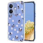For Oppo A3x 5G (India) / Oppo A3x 4G / Oppo A3 5G / Oppo A3 4G / Oppo A40 4G / Oppo A40M 4G / Oppo A3i 5G / Oppo A5i 4G / Oppo A60 5G Case Butterfly Floral Pattern Printing TPU Phone Back Cover