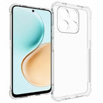 WANLONFENG For Honor 400 Smart 5G / 4G / X7d 4G Clear TPU Case  TM Series 2.0mm Phone Back Cover