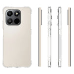 WANLONFENG For Honor 400 Smart 5G / 4G / X7d 4G Clear TPU Case  TM Series 2.0mm Phone Back Cover