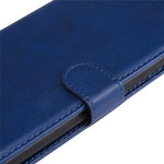 For Huawei Enjoy 50 / nova Y70 Plus 4G / nova Y70 Case Solid Color Leather Mobile Cover Wallet Stand with Strap