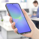Samsung Galaxy M17 5G / F17 5G / A18 4G / A18 5G / A17 5G / A17 4G gennemsigtigt magnetisk mobilcover med TPU + akryl-bagside