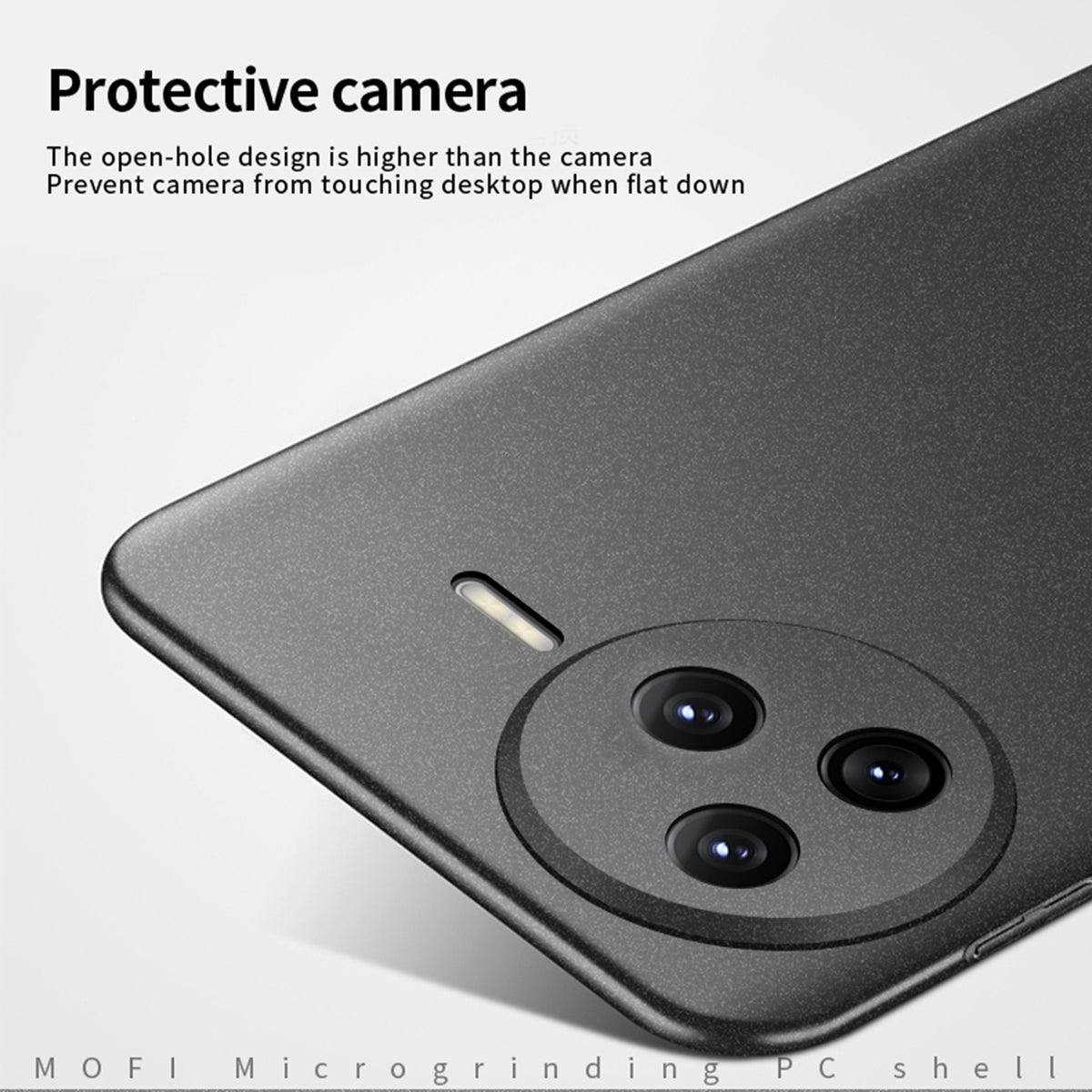 MOFI för Xiaomi Redmi K80 5G PC-skal Shield Matte Series Slim Fit mobilskal