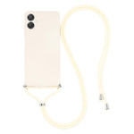 For Samsung Galaxy A04e 4G Case Flexible TPU Fiber Lining Anti-Shock Crossbody Phone Cover