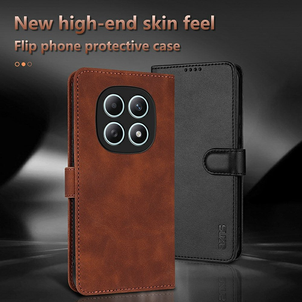 AZNS For Xiaomi Poco M8 5G / Redmi Note 15 5G (Global) Case PU Leather Wallet Phone Cover