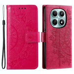 For Xiaomi Poco M8 5G / Redmi Note 15 5G (Global) Stand Case Imprinted Totem PU Leather Wallet Phone Cover with Wrist Strap