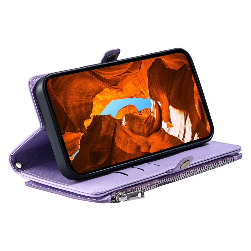 For Xiaomi Redmi Note 15 Pro 5G (Global) Case TPU + PU Leather Wallet Phone Cover with Wrist Strap