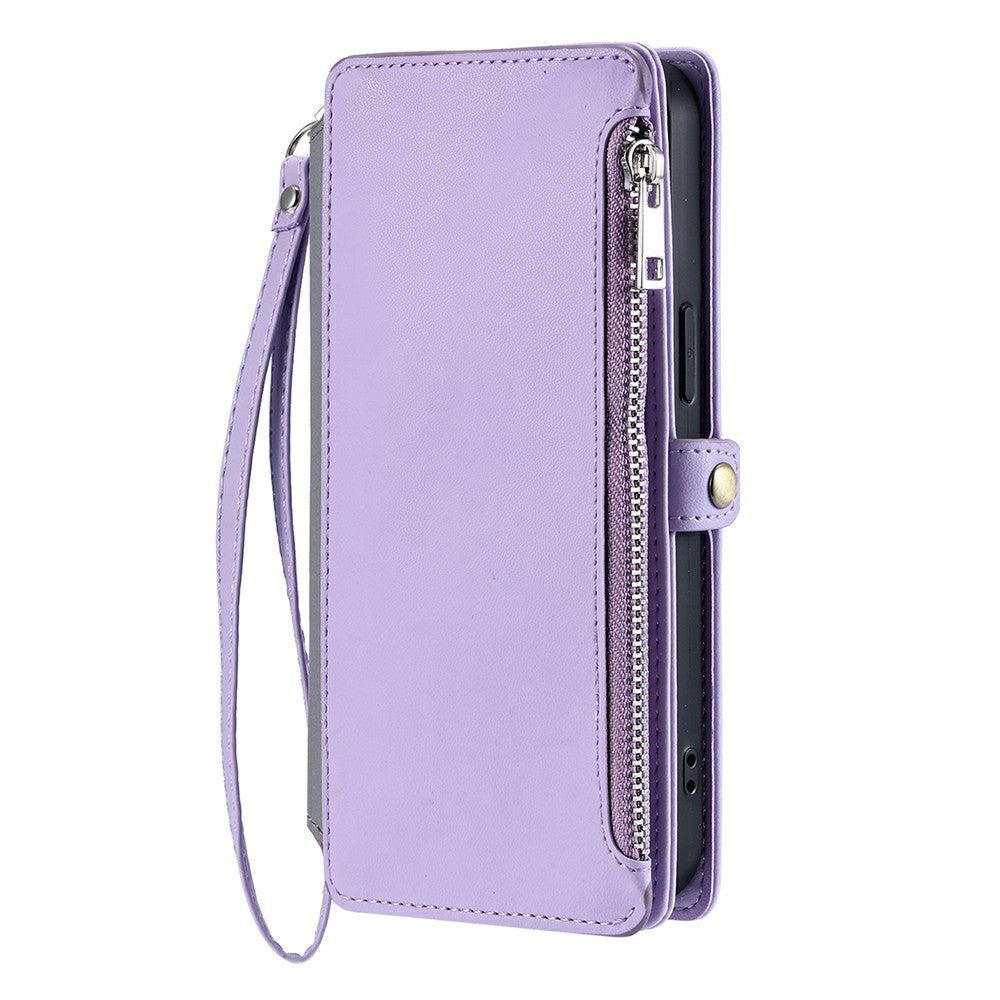 For Xiaomi Redmi Note 15 Pro 5G (Global) Case TPU + PU Leather Wallet Phone Cover with Wrist Strap