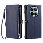For Xiaomi Redmi Note 15 Pro 5G (Global) Case TPU + PU Leather Wallet Phone Cover with Wrist Strap