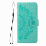 For Xiaomi Redmi Note 15 Pro 5G (Global) Stand Case Imprinted Totem PU Leather Wallet Phone Cover with Wrist Strap