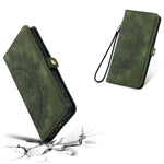 For Xiaomi Poco M8 Pro 5G / Redmi Note 15 Pro+ 5G (Global) Case Skin Feel Totem Imprinted Wallet Leather Phone Cover with Hand Strap