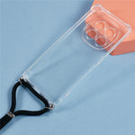 For Xiaomi Redmi Note 15 Pro 5G (Global) Case Reinforced Corner TPU Clear Phone Cover with Lanyard
