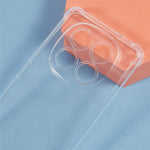 For Xiaomi Redmi Note 15 Pro 5G (Global) Case Reinforced Corner TPU Clear Phone Cover with Lanyard
