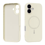 ABEEL For iPhone 17 Case Compatible with MagSafe Skin Touch Liquid Silicone Phone Back Cover