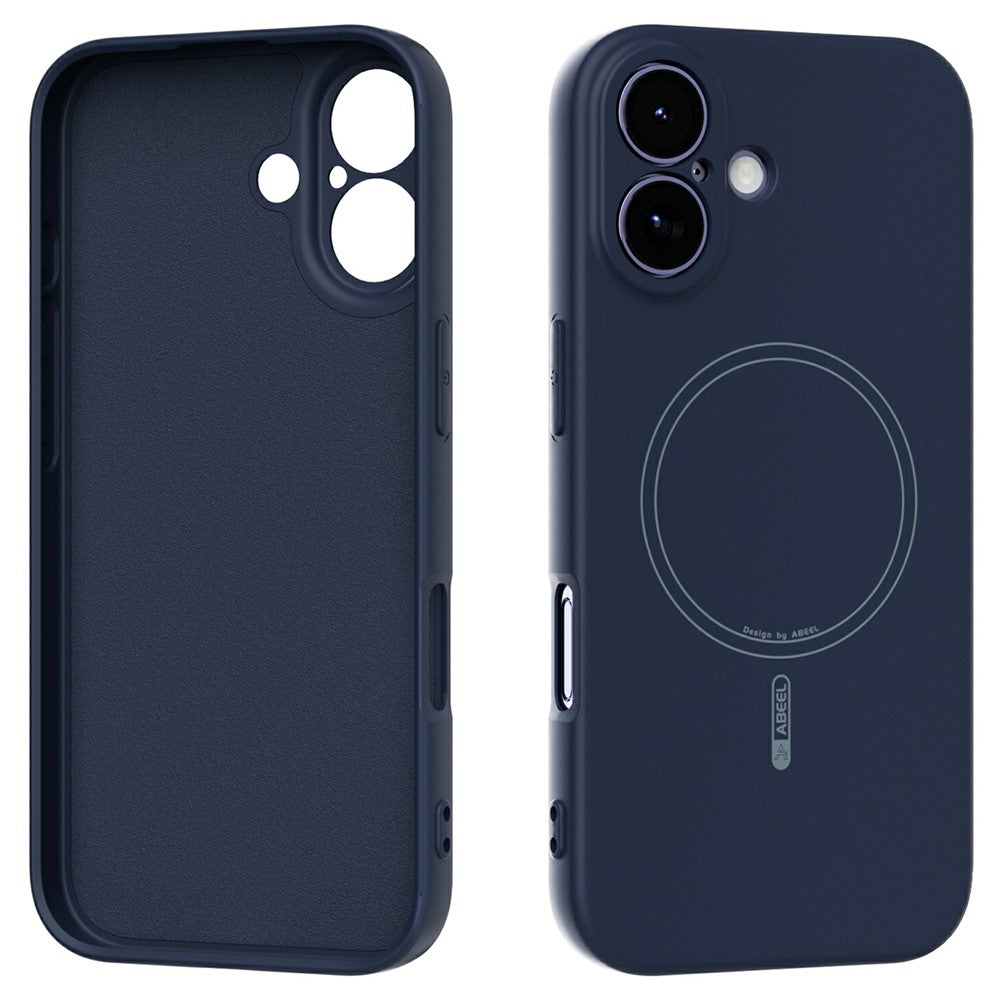 ABEEL For iPhone 17 Case Compatible with MagSafe Skin Touch Liquid Silicone Phone Back Cover