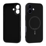 ABEEL For iPhone 17 Case Compatible with MagSafe Skin Touch Liquid Silicone Phone Back Cover