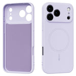 ABEEL For iPhone 17 Pro Case Compatible with MagSafe Skin Touch Liquid Silicone Phone Back Cover