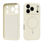 ABEEL For iPhone 17 Pro Case Compatible with MagSafe Skin Touch Liquid Silicone Phone Back Cover
