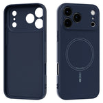 ABEEL For iPhone 17 Pro Case Compatible with MagSafe Skin Touch Liquid Silicone Phone Back Cover