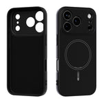 ABEEL For iPhone 17 Pro Case Compatible with MagSafe Skin Touch Liquid Silicone Phone Back Cover