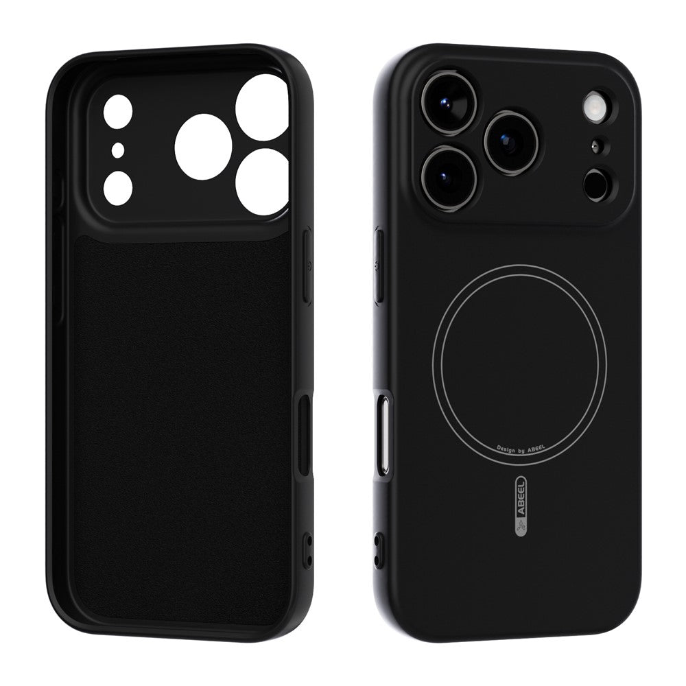 ABEEL For iPhone 17 Pro Case Compatible with MagSafe Skin Touch Liquid Silicone Phone Back Cover