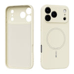 ABEEL For iPhone 17 Pro Max Case Compatible with MagSafe Skin Touch Liquid Silicone Phone Back Cover