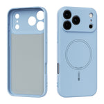 ABEEL For iPhone 17 Pro Max Case Compatible with MagSafe Skin Touch Liquid Silicone Phone Back Cover