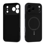 ABEEL For iPhone 17 Pro Max Case Compatible with MagSafe Skin Touch Liquid Silicone Phone Back Cover
