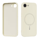 ABEEL For iPhone 17e / 16e Case Compatible with MagSafe Skin Touch Liquid Silicone Phone Back Cover