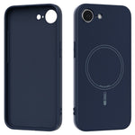 ABEEL For iPhone 17e / 16e Case Compatible with MagSafe Skin Touch Liquid Silicone Phone Back Cover