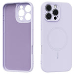 ABEEL For iPhone 16 Pro Case Compatible with MagSafe Skin Touch Liquid Silicone Phone Back Cover