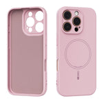 ABEEL For iPhone 16 Pro Case Compatible with MagSafe Skin Touch Liquid Silicone Phone Back Cover