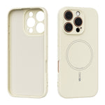 ABEEL For iPhone 16 Pro Case Compatible with MagSafe Skin Touch Liquid Silicone Phone Back Cover