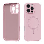 ABEEL For iPhone 16 Pro Max Case Compatible with MagSafe Skin Touch Liquid Silicone Phone Back Cover