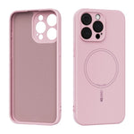 ABEEL For iPhone 15 Pro Max Case Compatible with MagSafe Skin Touch Liquid Silicone Phone Back Cover