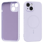 ABEEL Cover til iPhone 13 Kompatibel med MagSafe Hudvenlig Flydende Silikone Telefon Bagcover