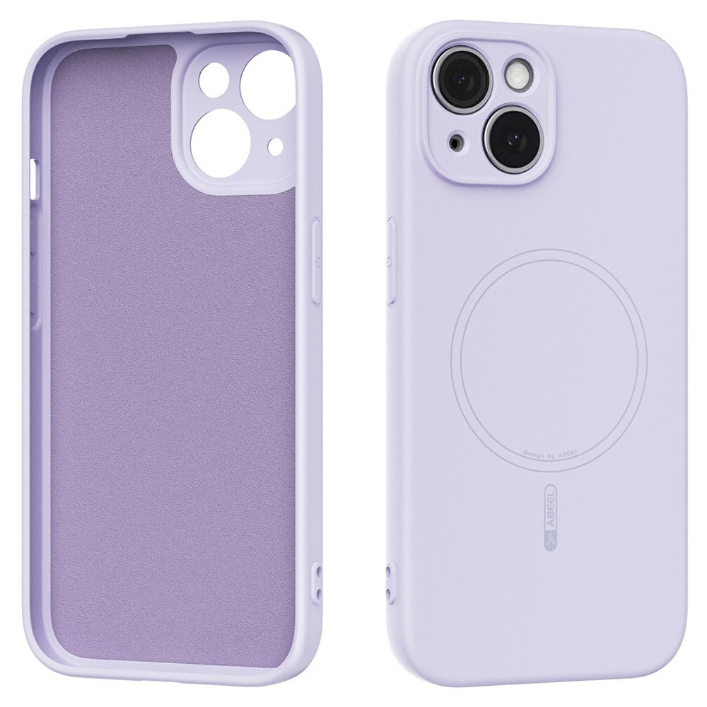 ABEEL Cover til iPhone 13 Kompatibel med MagSafe Hudvenlig Flydende Silikone Telefon Bagcover