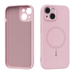 ABEEL Cover til iPhone 13 Kompatibel med MagSafe Hudvenlig Flydende Silikone Telefon Bagcover