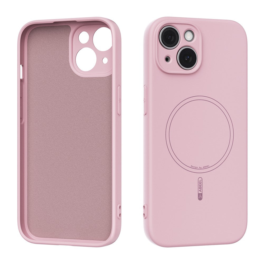 ABEEL Cover til iPhone 13 Kompatibel med MagSafe Hudvenlig Flydende Silikone Telefon Bagcover
